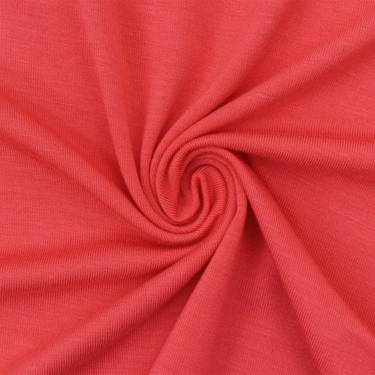 Red Solid Stretch Spandex Rayon Modal Jersey Knit Fabric By the Yard